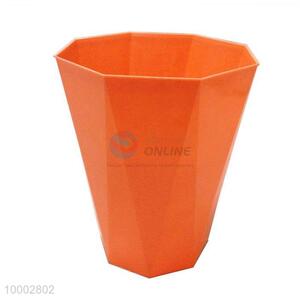 Indoor plastic trash can