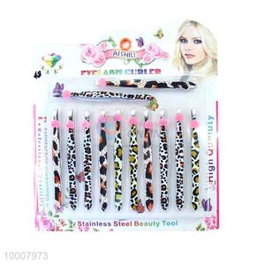 Wholesale Leopard Pattern Eye-brow Stainless Steel Tweezer