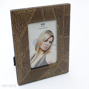 Hot sale house decorative   PU leather photo frame