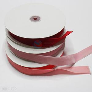 Solid color velvet ribbon