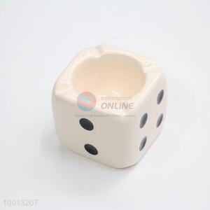 Wholesale Dice Shaped Windproof Iron Ashtray