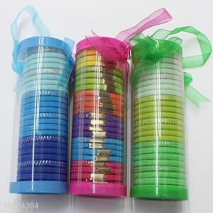 24pcs/lot Elastic Candy Color Girls' Hair Ropes Kids' Hair Bands