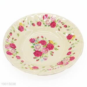 Wholesale Competitive Price Rose Melamine Plate