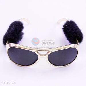 Vintage Winter Eyewear with Soft Plush Leg