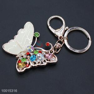 Hot sale rhinestone butterfly key chain