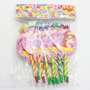 New Arrivals Party Decoration Paper Trumpet Toys Wholesale 12pcs/bag