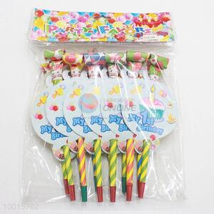 Wholesale 12pcs/bag Funny Party Time Paper Trumpet Toys