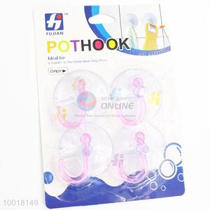 4PC Pink Hook