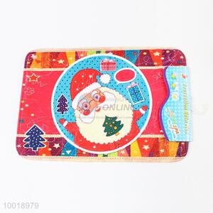 Christmas Decoration Polyester&PVC Bath Mat