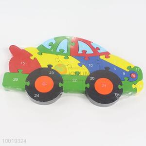 Wood Car Model Colorful <em>Puzzle</em> Educational Toys for Kids