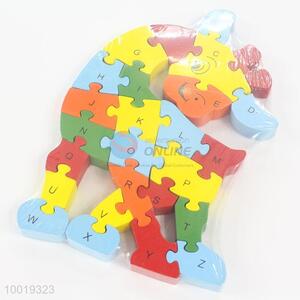 Giraffe Model Wood Colorful <em>Puzzle</em> Educational Toys