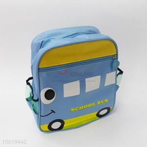 New design cheap blue cartoon design bag