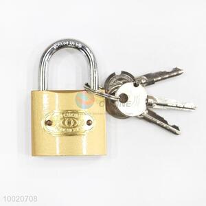 Wholesale + Shaped Copper Iminated Club Padlock with Keys