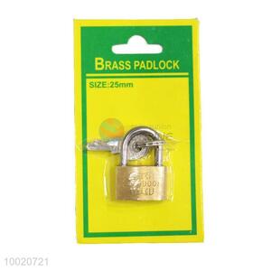 Wholesale 20mm Zine Alloy Lock Cylinder Copper Lockpad with Iron Keys