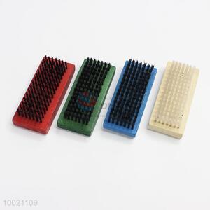 Rectangular pig hair shoe brush