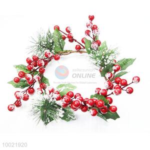 Garland with Red Fruits For Decoration