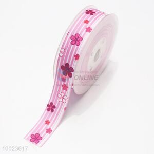 New Arrival Hot Sale High Quality 2.2CM Flowers Pattern Print <em>Ribbon</em>