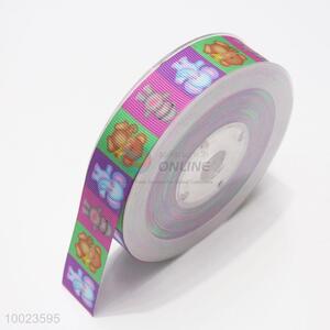 New Arrival Hot Sale High Quality 2.5CM Colorful Animals Pattern Print <em>Ribbon</em>