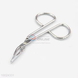 New Design Crooked Head Stainless Steel Eyebrow Scissors