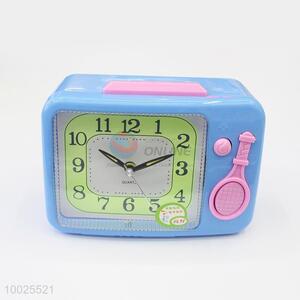 Novel TV Shaped Rectangular Table Alarm Clock