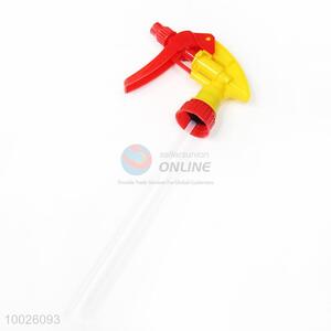 Yellow hand liquid soap dispenser cosmetic plastic air hand pump spray