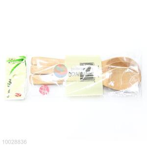 Wholesale Big Size 3 Pieces Bamboo Soup Ladle/Spoon