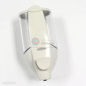 White 350ml manual operation liquid soap dispenser