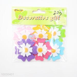 Wholesale 6 Pieces Flowers Shape Felt Decorative Gift