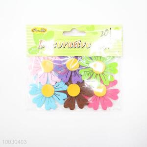 Wholesale 6 Pieces Flowers Shape Felt Decorative Gift