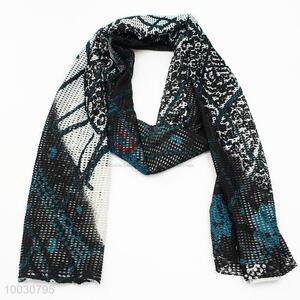 Wholesale Cheap Price Leopard Print Dacron and Spandex Scarf