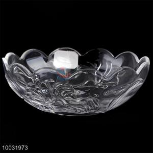 Wholesale Lily Pattern Glass Fruit Plate