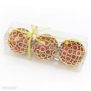 Red Christmas Tree Decoration Promotional Christmas Ball