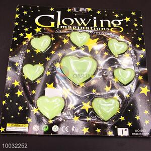 Heart 3D Luminous Sticker In The Dark for Decoration