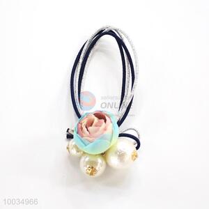 Flower Decoration Hair Accessories Elastic Hair Band Hair Ring