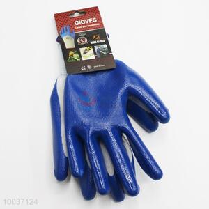 Blue&White 25cm Promotional Buna-N Work/Safety <em>Gloves</em>