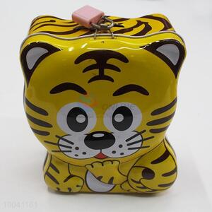 Tiger Shape Iron Money Box