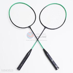 2pcs Iron&Wood <em>Badminton</em> Rackets Set