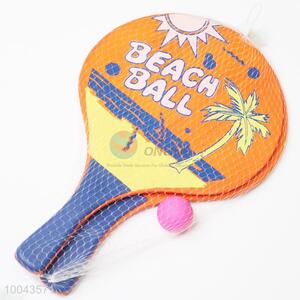 2pcs Modern&Fashion Wooden Beach Rackets Set