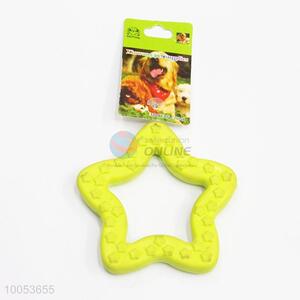 Cheap Pet Dog Toys 8.5cm Star Shape TPR Dog Dental Toy