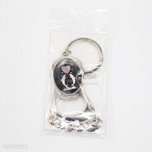 Foot Shaped Zinc Alloy Opener Key Ring/Key Chain