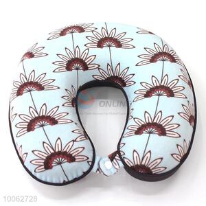 Wholesale Utility Printing Memory Foam Pillow Comfort-U Pillow With Button