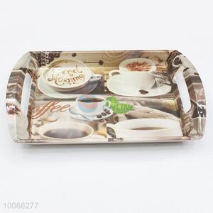 Plastic melamine serving tray for restaurant/house