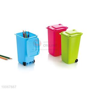 Plastic mini desktop trash/desktop can