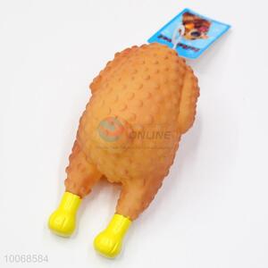 New Arrival Chicken Shaped Squeaky Pet Toy for Dog