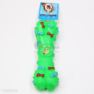 Compitive Price Creative Green Bone Shaped Molar Pet Toys