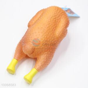 China Factory Chicken Shaped Squeaky Pet Toy for Dog