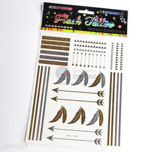 Arrow style body temporary tattoo sticker