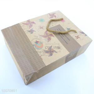 Hot sale kraft paper gift bag/shopping bag