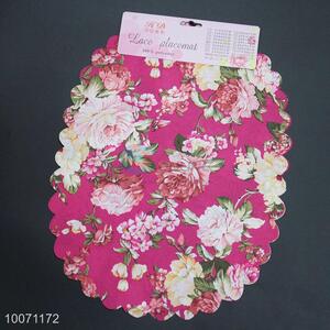 Wholesale Printing Big Flower Placemat For Use