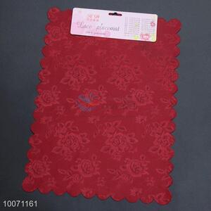 Wholesale Lace Placemat Table Pads Printed Fancy Cloth